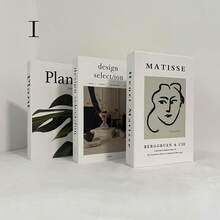 3pcs Foldable Decorative Fake Books, Minimalist Decor Books For Home, Office, Showroom - Multicolor - View 12