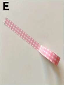 1 件 5 米/19.6 英寸可爱和纸胶带、装饰贴纸胶带、DIY 遮蔽胶带、适用于剪贴簿、日记、工艺品、相册装饰 - 学校用品 - 相框装饰胶带 - 文具胶带 - 返校礼物 - 学生文具 - 家居装饰胶带 - 彩色 - 查看 10