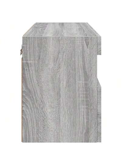 VidaXL TV Wand Unit LED Lighting 60x30x40 Cm Grijs Sonoma view 10