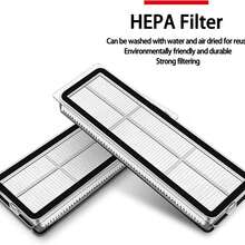 Replacement Parts For Xiaomi Robot Vacuum X10, Including Main Unit, Side Brushes, HEPA Filter, Mop Pad, And Dust Bag - Multicolor - View 8