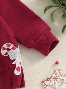 Newborn Baby Sweatshirts - Red - View 4