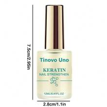 Tinovo Uno 12毫升指甲角部硬化剂，适用于凝胶美甲后指甲不平整的情况，强化指甲，增厚薄软指甲，自然风干，无需紫外线灯。