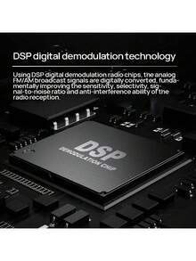 PHILIPS TAR1368 Pointer FM Radio, Mini Portable AM/FM Radio, Uses 2 AA Batteries, Headphone Jack (Batteries Sold Separately) - Black - View 2