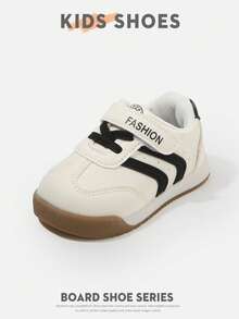 Elegant Baby Flat Shoes, Unisex, Fashion Versatile, Non-Slip, Lightweight, Regular, Durable, Helpful For Baby's Foot Development, Spring/Autumn