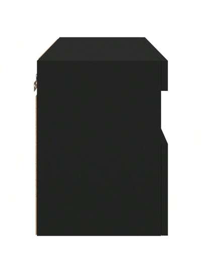 VidaXL TV Wand Unit LED Lighting 60x30x40 Cm Zwart view 10