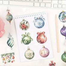 50Pcs Transparent Stickers Christmas Decorations Christmas Bell Stickers Christmas Decor Cute Bell Decor Christmas Ornaments Aesthetic Stickers Flower Stickers Colored Stickers Vinyl Waterproof Stickers Aesthetic Laptop Sticker Pack Skateboard Stickers Water Bottle Stickers Notebook Stickers