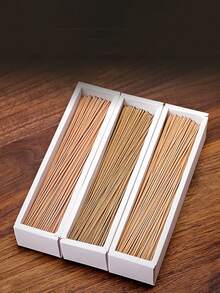 1 caja de tiras de aromaterapia hechas a mano, disfruta del aroma de los palitos de incienso - pachulí, almizcle, selva tropical, vainilla dulce y talla grande - perfecto para yoga, meditación y decoración del hogar, accesorios para quemador de incienso (tiempo de quemado aproximado de 50-60 minutos)