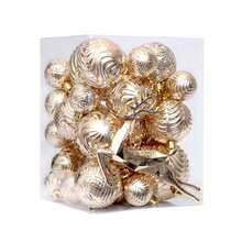 40pcs Assorted Size & Color Shatterproof Champagne Christmas Balls, Christmas Ornaments, Christmas Tree Hanging Decorations, Christmas Gifts Home Decor Christmas Decorations Room Decor Winter Christmas Decorations Home Christmas Gifts Christmas Decor - Champagne - View 9