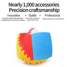 速拧魔方 8x8 9x9 10x10 高难度级别，专为比赛设计，手感极佳，儿童益智玩具，生日礼物，返校礼物