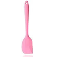 Silicone Cooking Spatula Set, Set With One Piece Design, Nonstick Rubber Spatula Kitchen With Stainless Steel Core For Cooking, Baking, And Mixing - Black