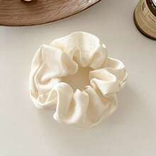 Hot  5pcs Forest Pig Large Intestine Scrunchie Female High Elastic Hair Rope Head Flower French Headrope Rubber Band Headdress - 5條髮帶套裝 - 查看 4