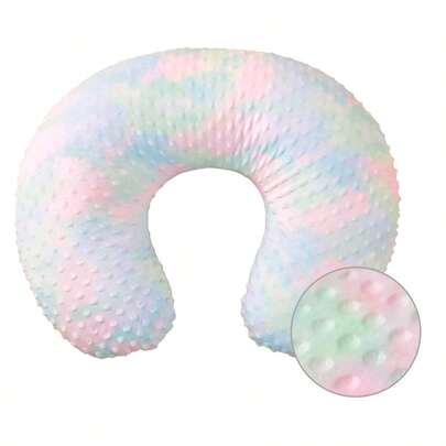 1pc OEKO-TEX Certified Pregnancy Nursing Breastfeeding Baby Pillow, Removable Inner Lining, Soft & Skin-Friendly