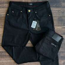 Aramis Men's Black Denim Jeans - 黑色 - 查看 1