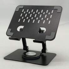 360° Rotatable Tablet Stand Adjustable Foldable Desktop Stand Holder Compatible With 4.7-12 Inch Ipad Pro/Air/Min Tablet