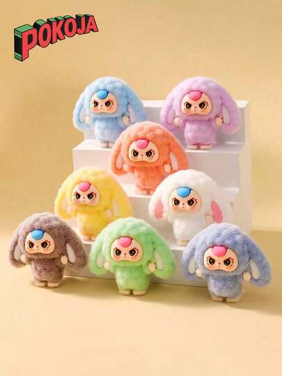 婴儿三卡通植绒盲盒，幼儿可爱软装饰办公桌小雕像，DIY盲袋