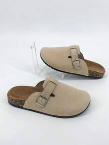 Zapatillas de estar por casa unisex con forro de felpa, zapatos de pesca de suela blanda, chanclas de suela gruesa, zapatillas unisex, sandalias unisex, zapatos de playa, pantuflas en blanco y negro