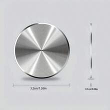 Zufällig geschnittene selbstklebende Auto-Handyhalterung Montageplatte, farbiges dünnes magnetisches Handyhalterung, CD-Muster