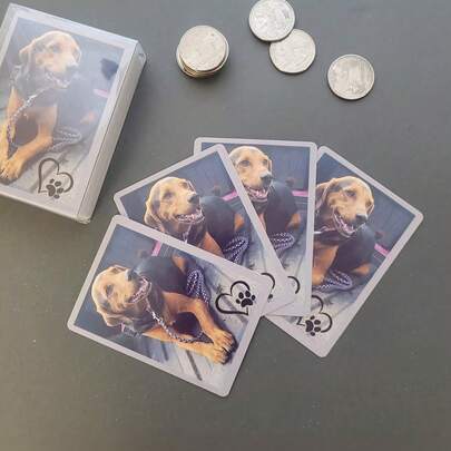 Bộ bài tùy chỉnh - Bộ bài 52 lá được cá nhân hóa bằng ảnh hoặc thiết kế của bạn/ Thêm văn bản cho bài Poker, Hoàn hảo cho Ngày lễ tình nhân, Kỷ niệm, Sinh nhật - Món quà lý tưởng cho những người thân yêu, Quà tặng được cá nhân hóa