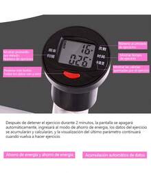 Escaladora Elliptical Trainer Multifunciona Eliptic Gym - Negro - Ver 4