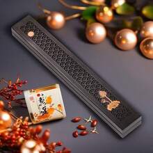 Bộ 25 lư hương phòng ngủ mới, tích hợp máy khuếch tán tinh dầu bằng gốm, thích hợp cho gỗ đàn hương và trầm hương, lư hương âm tường kiểu Zen với điều khiển lưu lượng khí có thể điều chỉnh, máy khuếch tán tinh dầu đa chức năng và người bạn đồng hành khi thiền định. - Gỗ đỏ - Xem 3