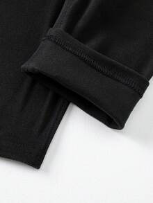 2pcs Men's Thermal Underwear Set, V-Neck Long Sleeve Top + Pants, Warm Casual Base Layer For Autumn/Winter