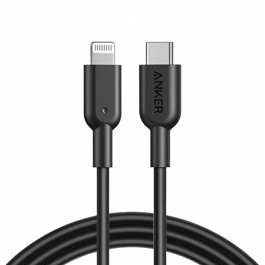 anker A863 Fast Charging, Charging Without Damaging The Device, Data Cable Can Be Bent Thousands Of Times, Charging Cable Is Anti-Breakage, Strong And Durable, Black - Black - View 1