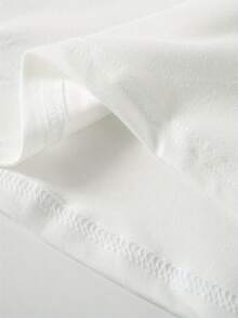 Camiseta De Mujer Con Estampado "Reina León" - Cuello Redondo Y Manga Corta, Diseño De Corona, Tejido Transpirable Y Elástico Para Comodidad Todo El Año, Lavable A Máquina, Ropa Deportiva Cómoda, Toque Femenino, Durabilidad Y Confort - Blanco - Ver 6