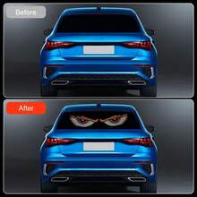 2个汽车挡风玻璃恶魔眼灯 - USB LED汽车氛围灯，11种动态模式 - 即插即用，安装简便 - 适用于SUV、卡车、房车的恶魔眼日间行车灯 - 炫酷蓝色装饰灯，可用于室内/室外装饰 - 防水，适用于大多数轿车/SUV及其他车辆。 - 彩色 - 查看 7