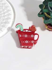 2PCS Christmas Tree & Santa Mini 5 Design Hair Clips | Holiday & Daily Hair Accessories Home Decor Christmas Decorations Room Decor Winter