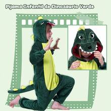 Tween Boys Pajamas - Green - View 4