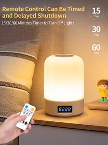1pc LED Touch Sensor Lamp, Rechargeable Desk Light, Outdoor Table Lamp, Bedside Night Light, Touch Activated, Eye-Caring Sleep Light - 白色 - 查看 13