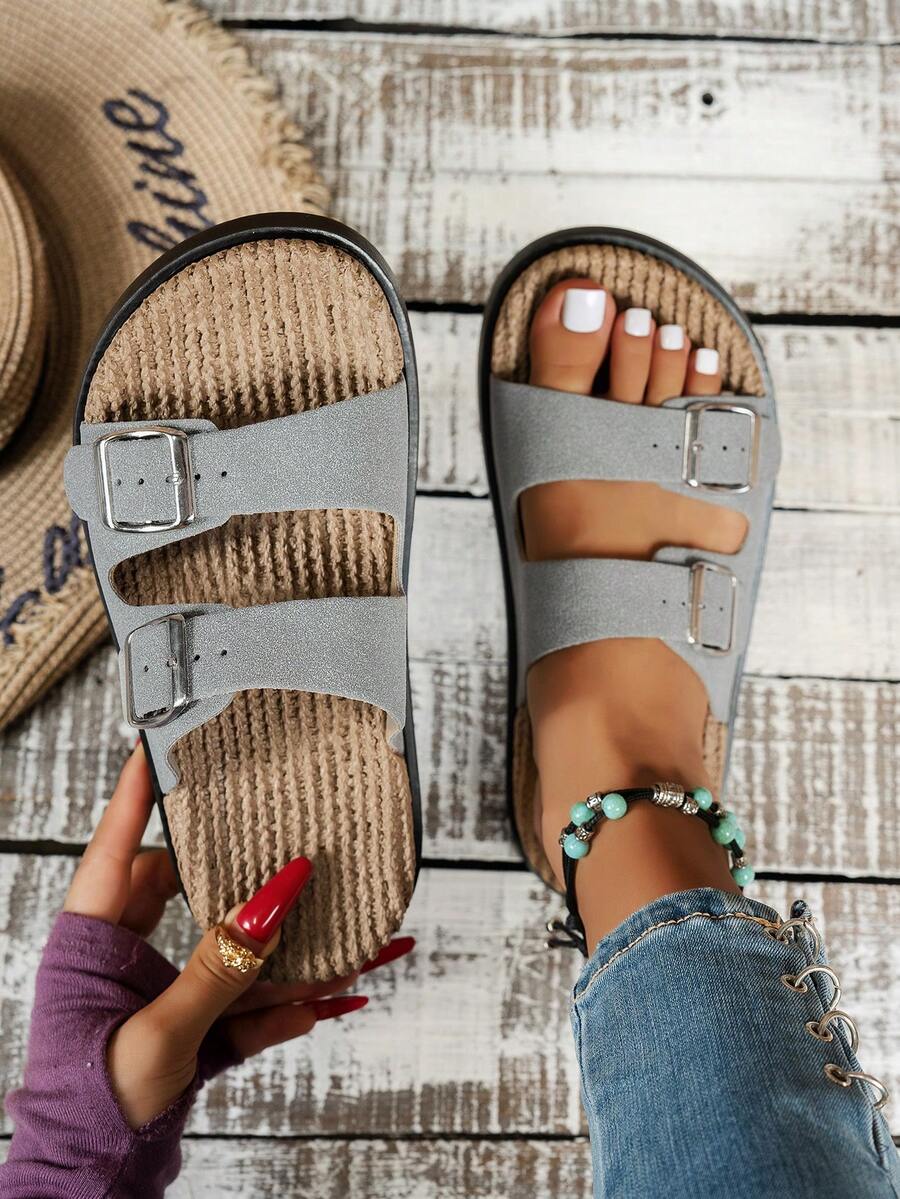 2025 Nouvelles Arrivées Tongs de Plage Décontractées et avec Semelle en Corde