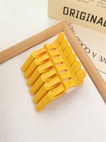 5Pcs Professional Crocodile Hair Clip For Hair Straightening, Cutting And Dyeing, Suitable For Salon, Home Use And Diy Hair Styling,Nonslip Hair Clips Accessories For Women Girls Holiday Gifts,Hairdressing Tools Fall Hair Accessories Autumn Hair Claw Fashion Claw Clips Elegant Hair Clutch Clips For Hair Winter For Vacation Outfits Woman