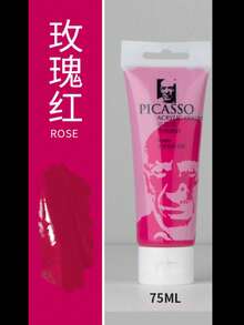 2.54oz Acrylic Tube Paint, Suitable For Hand Painting On Clothes, Shoes, Walls, Creative Graffiti. DIY Wall Painting, Stone Painting, Pebble Painting, Waterproof Acrylic Paint For Wall Murals And Sneakers