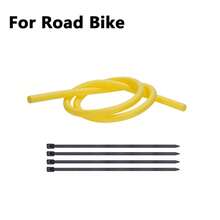 ENLEE 1 pieza Protector de neumático sin cámara para bicicleta ENLEE con correas fijas para prevenir lesiones y pinchazos, forro de esponja para proteger el tubo interior de la bicicleta de carretera y de montaña, accesorio para ciclismo al aire libre