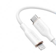 anker Cable de carga rápida certificado de 1,8 m/1 m USB-C a Lightning, compatible con Power Delivery y carga rápida, compatible con iPhone 16/15/14/13/12 y iPad, admite sincronización de datos