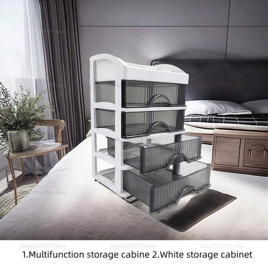 Light Luxury Desktop Storage Box Drawer Jewelry Organizer Multi-Layer ...