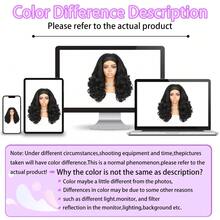 Yaki 卷发头带假发，适合，黑色卷曲直发头带卷发尾，合成材料，可佩戴，无胶半假发，母亲节 - 黑色 - 查看 10