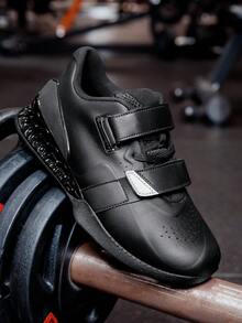 New Women Fitness Shoes; Professional Weightlifting Shoes; Cross-Training Shoes; Deep Squat Shoes. - Black - View 2