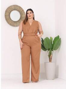 Macacão plus size feminino pantalona regata com bolso cinto decote transpassado amarração no pescoço elegante fashion moderno casual confortável versátil estiloso sofisticado prático leve fluido macio resistente chique charmoso refinado alfaiataria social clássico caimento impecável veste bem para trabalho eventos festa balada barzinho jantar coquetel rodeio igreja reuniões look dia a dia profissional inverno outono meia estação calor frio manhã tarde noite combina com salto bota tênis peça coringa atemporal custo benefício lançamento 2025 roupa feminina grande tamanho moda plus size mulher empoderada confiante linda fashionista charmosa despojada descolada para diversas ocasiões estilo confortável liberdade de movimento qualidade premium tecido leve uso diário favorita do guarda-roupa preparada com capricho essencial usar sem medo peça curinga que combina com tudo look completo elegante Natal Ano Novo Réveillon