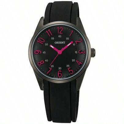  Đồng hồ Orient nữ Analog Quartz có dây cao su FQC0R001B0