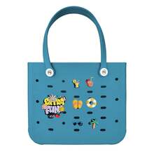 CSjihua 2026 New Extra Large Capacity Multi-Size EVA Beach Bag, Rubber Tote Bag, Travel Bag - Easy To Store, Easy To Clean, Sturdy And Durable | Perfect For Shopping, Travel, Parties And Outdoor Activities | Great For The Beach, Holiday Trips, Or As A New Year's Gift For Family - 彩色 - 查看 32
