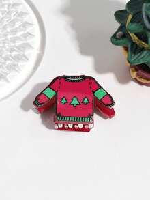 2PCS Christmas Tree & Santa Mini 5 Design Hair Clips | Holiday & Daily Hair Accessories Home Decor Christmas Decorations Room Decor Winter