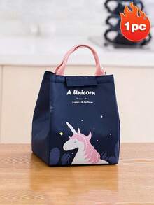 Large Capacity Work Lunch Bag Reusable Insulated Lunch Bag Work Student Storage Lunch Box Bag Fruit Insulated Bag Back To School - Multicolor - View 16