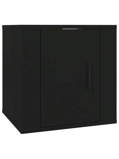 VidaXL TV Wand Units Pcs 40x34.5x40 Cm Zwart view 5