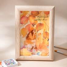 have a good day 30pcs/Pack Watercolor Flower Theme Scrapbooking Paper, DIY Decoration Non-Adhesive Material Paper, Holiday Gift, Handmade Collage Material, Personalized Scrapbook Planning Creative School Stationery