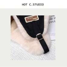 户外绒面飞行员帽、雷风帽、加厚保暖冬帽、防风美卡皮帽、男女通用绒面保暖棉帽、滑雪骑行防风加厚冬季绒面雷风帽、涤纶防水猎帽、护耳、防风保暖冬装绒面革帽 - 多色 - 查看 10