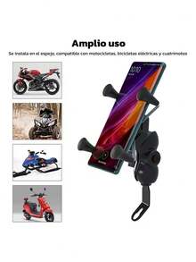 Motorcycle Electronic Accessories - Black - View 9