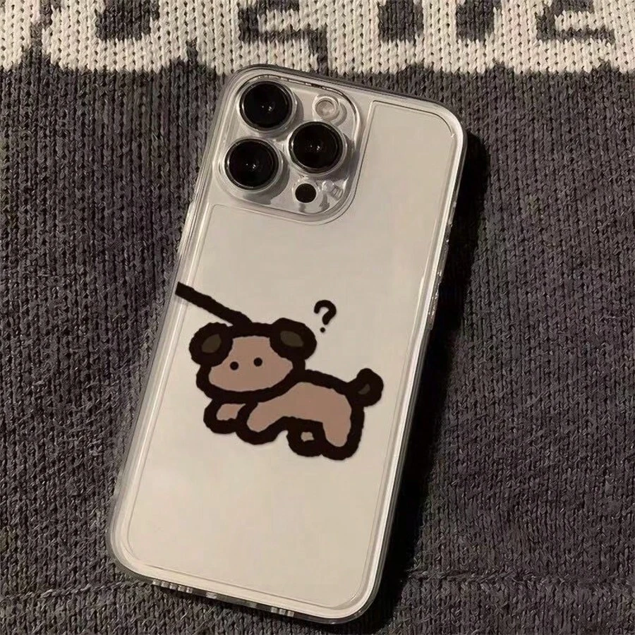 Funda para teléfono Funda para teléfono con estampado de dibujos animados lindos de moda con phone 11 12 13 14 15 16 - Multicolor 4 - Ver 1