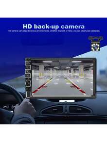 1 件 SEPTON 1 Din 车载收音机 MP5 播放器触摸屏支持汽车镜像链接多媒体播放器支持 SWC/AUX/BT/SD/USB/Mirrorlink/FM/RCA/HD 视频/U 盘适用于 7 英寸通用汽车 - 1 car radio with SWC & camera - 查看 9